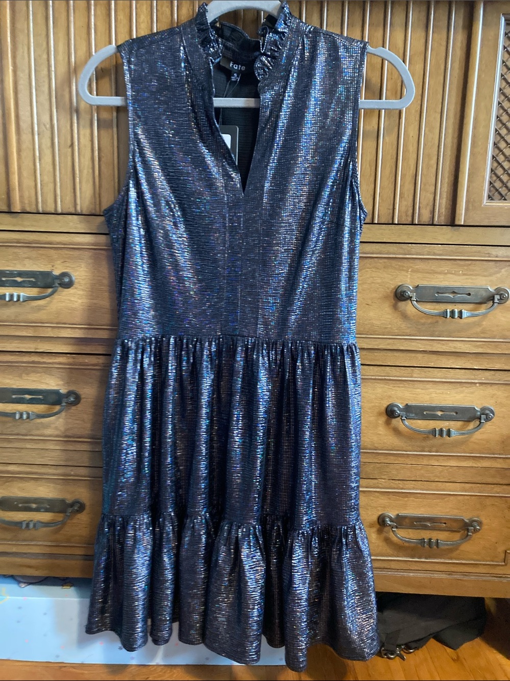 FATE Midnight Holographic Dress